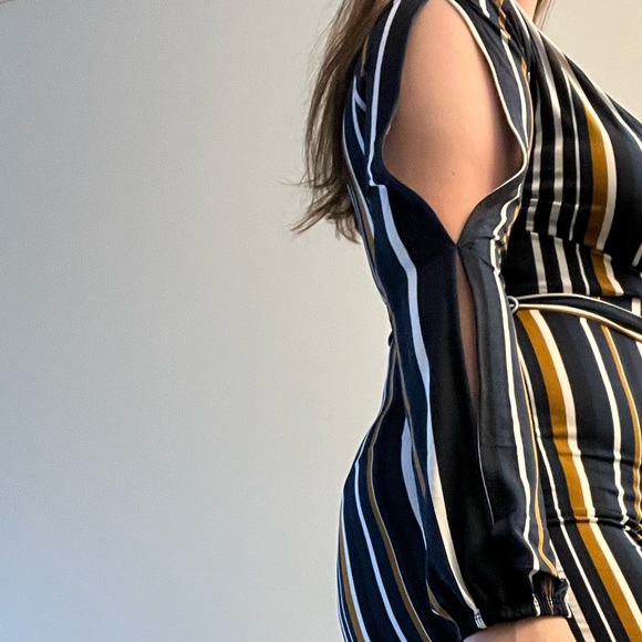 striped jumpsuit - Picture 2 of 2